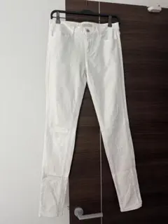 UNIQLO ユニクロ デニム 白 ホワイト 27 68.5cm ストレッチ