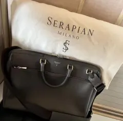 세라피안 비즈니스 백 차콜 그레이 브라운