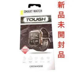 ゲオ　スマートウォッチタフ　TOUGH GH-SMWGA-BK