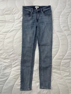 美シルエット】H&M エイチアンドエム スキニーデニム ジーンズ ブルー 36