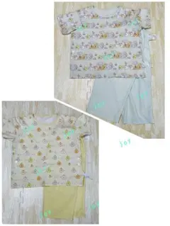 中古美品.UNIQLO.すみっコぐらし.パジャマ.半袖.120サイズ