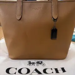コーチ　ショルダー　茶