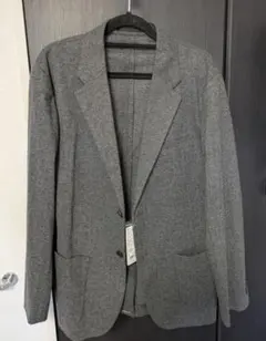 【新品 未使用】UNIQLO ビジネスジャケット L 07 Gray