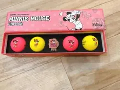 ディズニー　ミニー　ゴルフボール　volvik
