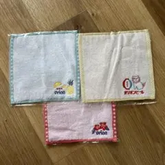 送料込】沖縄で購入！タオルハンカチ　３枚セット