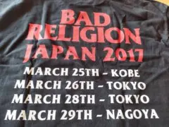badreligion XLサイズ 新品未使用japan tour