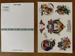 新品＆未使用  ヒスミニ ポストカード 2枚セット