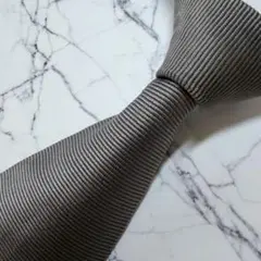 BURBERRY LONDON ネクタイ グレー系 ノバチェック 裏側デザイン