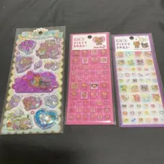 日焼けハローキティシール　タイルシール　ウォーターシール　サンリオ　キティ