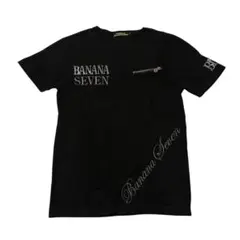 BANANA SEVEN(バナナセブン)／Y2K 平成ギャル Tシャツ／黒／Lのサムネイル