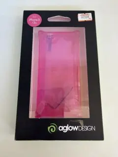 aglow DESIGN iPhone 5/5s ケース ピンク