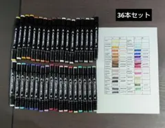 FLUENTLY アルコールマーカー 36本セット ツインタイプのサムネイル