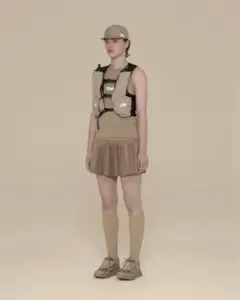 HYKE TNF トレイルベスト　TAN 公式・限定】HYKE GTX インサレーショントレイルベスト（メンズ