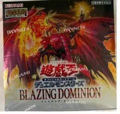 遊戯王ブレイジングドミニオン BOX 未開封 シュリンク付き - メルカリ