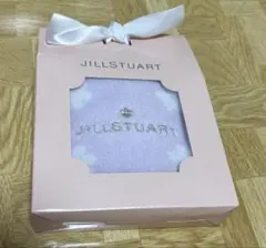 【新品】JILLSTUART 薄紫　花柄タオルハンカチ