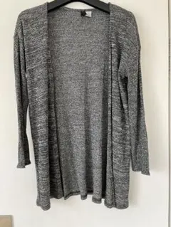 【H&M】 エイチアンドエム ロングカーディガン XSサイズ