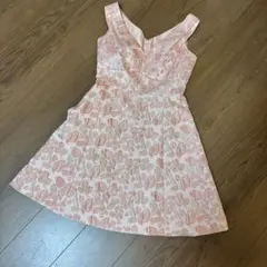 大幅値下げ★美品　kate spade NEW YORK 花柄刺繍　ミニドレス