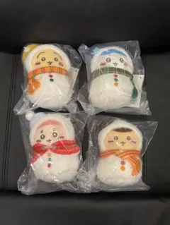 ちいかわ一番くじ マスコット4点セット