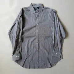 90s〜 ラルフローレン BONNARD オープンカラーシャツ ハウンドトゥース