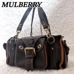mulberry Turn Lock leather bag y2k 00sのサムネイル