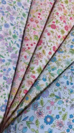 5枚セット♪小花柄☆コットン