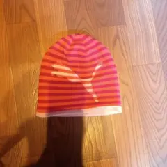 Puma ストライプ ニット帽