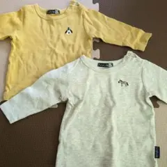 フタフタ　Birthday 80サイズ 長袖Tシャツ 2点セット
