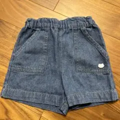petit main デニムショートパンツ 90