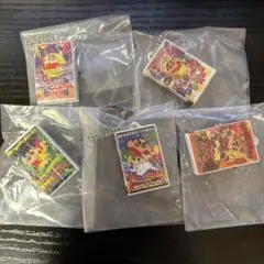 早い者勝ち クレヨンしんちゃん ビデオテープ ミニチュアチャーム 5個セット