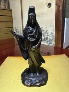 白鳳文化「古鉄・夢違観音菩薩立像」法隆寺・平城京・天平文化・鐵鋳