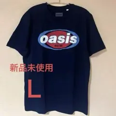 Oasis live'25 Tシャツ Logo Navy ロゴTシャツ　完売品 oasis Live'25 Tour 会場限定 Navy Tシャツ Lサイズ - メルカリ