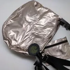 jack gommeメタリックピンク ショルダーバッグ