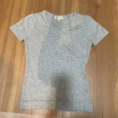 MICHEL KLEIN ニット セーター ラメ混 ビジュー装飾 半袖