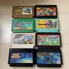 ジャンク　ファミコンソフト8セット