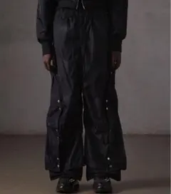 GRANCY　黒 ナイロンパンツ　古着 2025年最新】grancy ナイロンパンツの人気アイテム - メルカリ