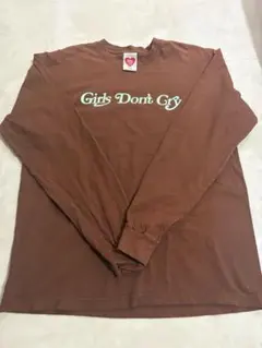 完売入手不可品✨️Girls Don't Cry ブラウン長袖 L ユニセックス