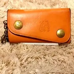 IL BISONTE　イルビゾンテ レザーキーケース4連　ブラウン