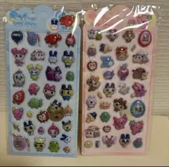 きゅんポップシール たまごっち　立体　3D ぷくぷく　シール　2個セット