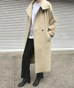 SLOBE IENA パイルメルトンスタンドコクーンコート