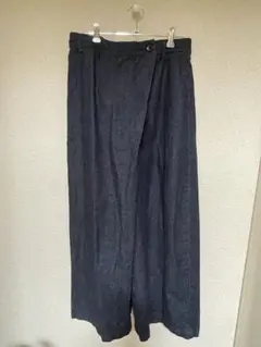 Plage linen mix tuck デニムパンツ 38サイズ プラージュ - メルカリ