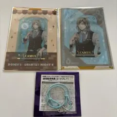 ココス　うたプリ　タブナイ　カルナイ クリアカード　２種 カミュ　オマケ付