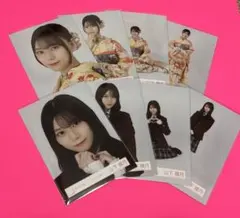 山下瞳月　櫻坂46 生写真　2026年 振袖　スタイリング制服　8種コンプ