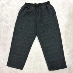 HugHug 起毛ヘリンボーンチェックパンツ