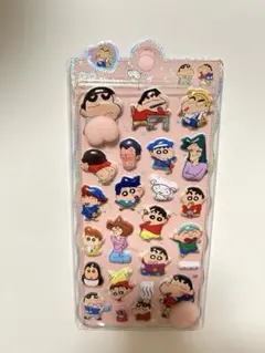 クレヨンしんちゃん おしりシール　ももシール　ぷくぷく　3D 立体