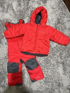 em♡様専用！Columbia 子供用 スキーウェア 上下セット 赤