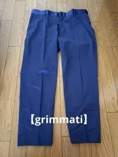 【grimmati】ネイビー パンツ