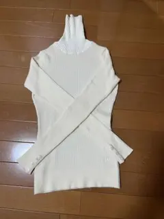 【マックレガー】M タートルネックセーター　★襟元綿素材　ウール