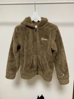 Champion フリースジャケット 140 ブラウン