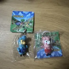 どうぶつの森 マスコットフィギュア めじるしアクセサリー カイゾー リサ
