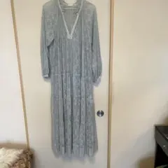 styling レースロングワンピース